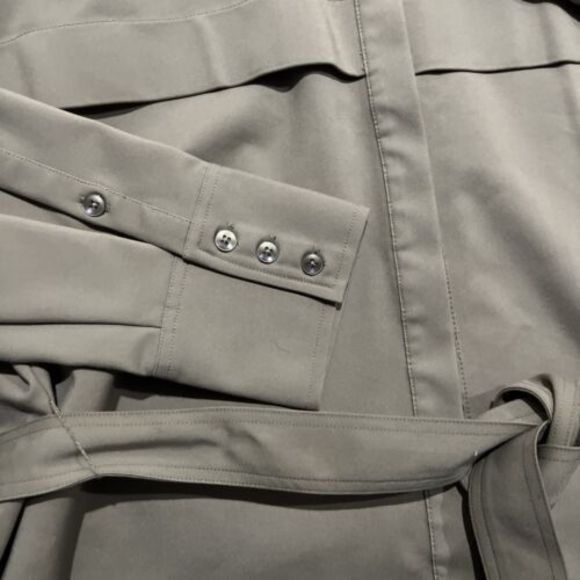 Good American Women's Safari Utility Belted Tunic Khaki Size 4 EUC - Picture 4 of 8